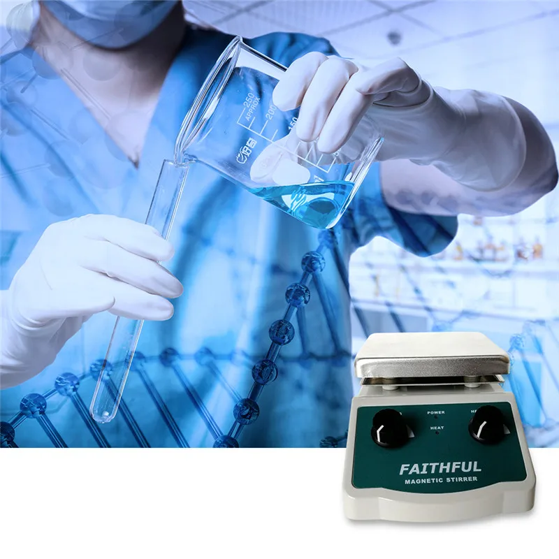 2000 мл горячая пластина магнитная мешалка лабораторное Отопление двойной