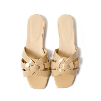 

Women Summer Sipper Luxury Ladies Shoes Women Quality Flat Shoes 10 Colors Beach Vacation Flip&Flops Slippers