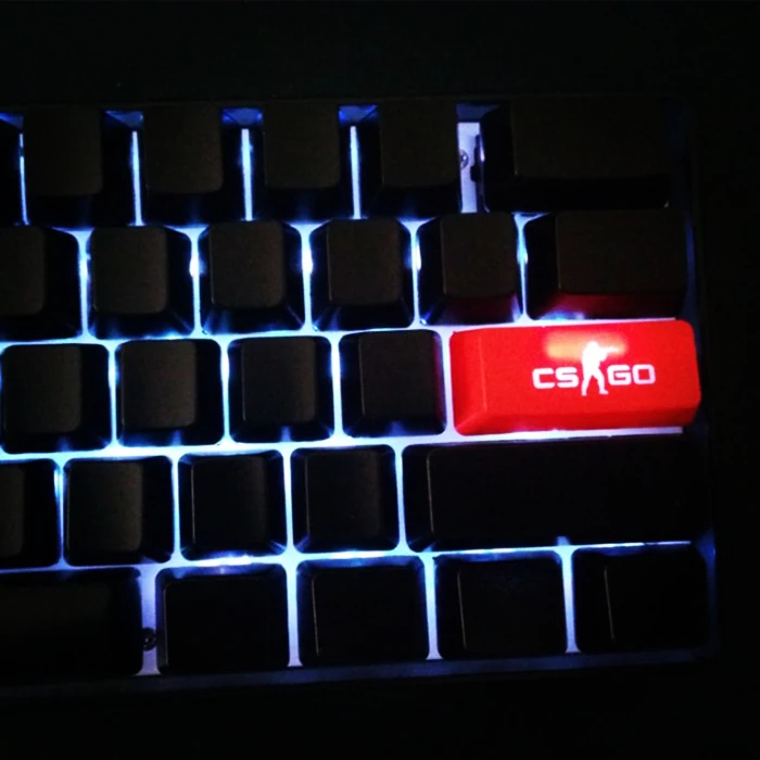 ABS прозрачная подсветка Клавиша ввода s CS GO вишневые цветы Corsair razer Blizzard Cat коготь механическая клавиатура OEM клавишная крышка