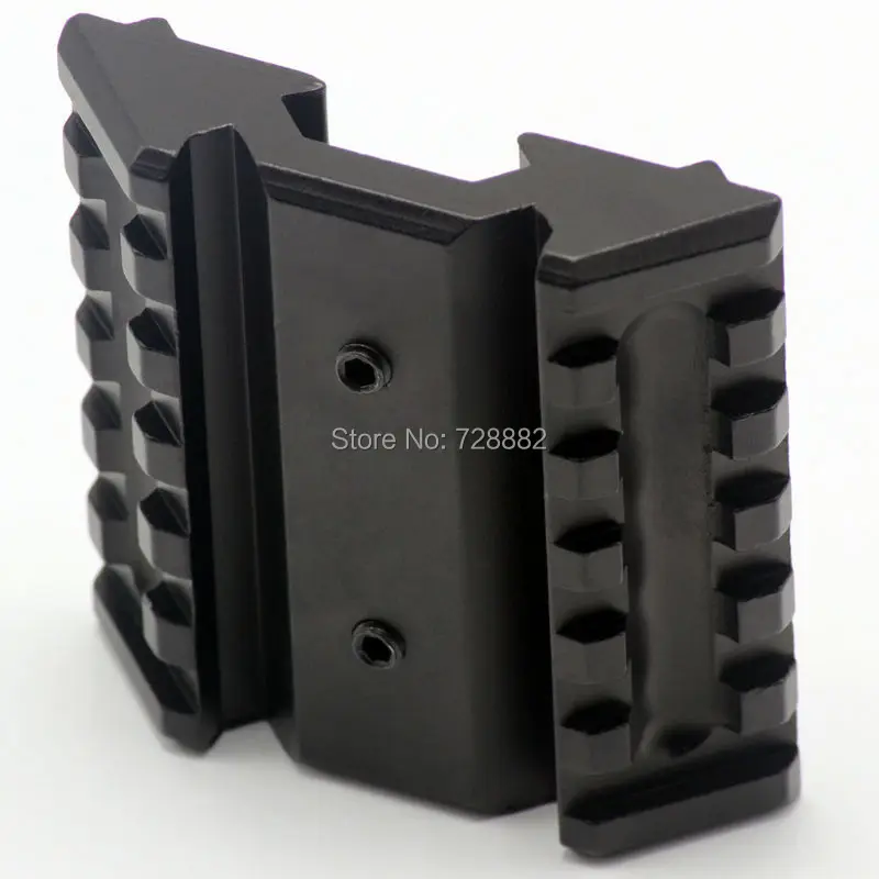 Охотничий Тактический Двойной 45 градусов офсетное крепление 20 мм Вивер