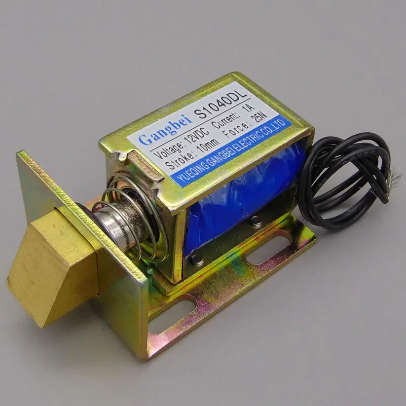 Gangbei S1040DL DC 12V 24V Push & Pull Тип Электромагнит 12v электромагнитные дверные замки