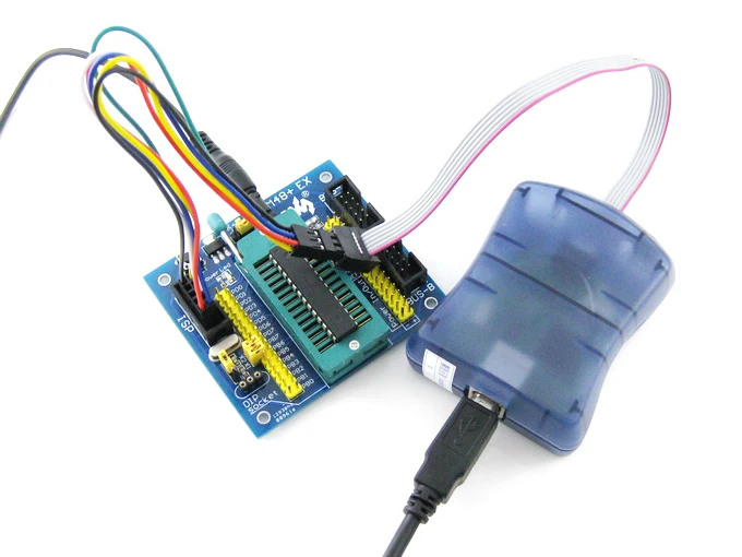 Программатор USB AVRISP CH AVR ISP совместим с от ATMEL поддерживает Studio 4/5/6/7