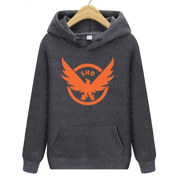 Новые игры мужские с капюшоном The Division 2 Tom Clancy's SHD PS4 Xbox PC куртка
