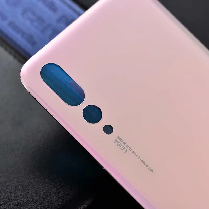 100% оригинальный чехол для задней крышки аккумулятора HUAWEI P20 Pro пк + стеклянная