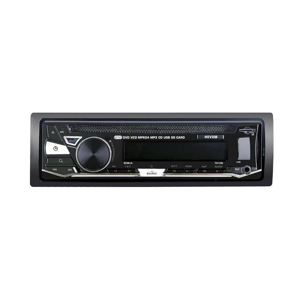 7010B 1din 12В автомобильный DVD плеер Автомобильный аудио CD многофункциональный VCD с
