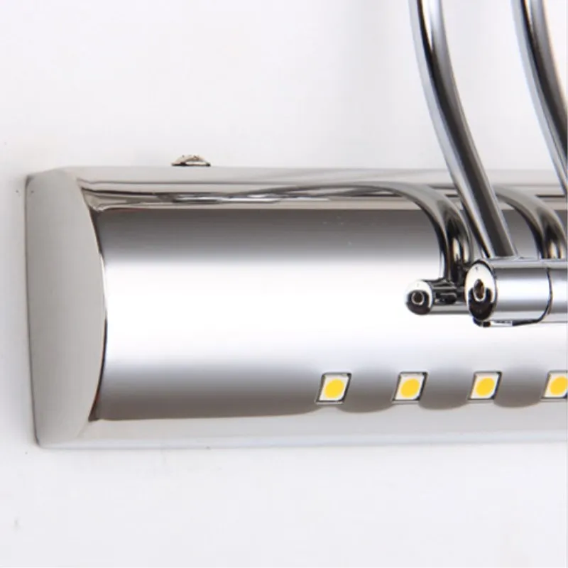 Настенное зеркало светильник Ночной s Нержавеющая сталь поворотным кронштейном