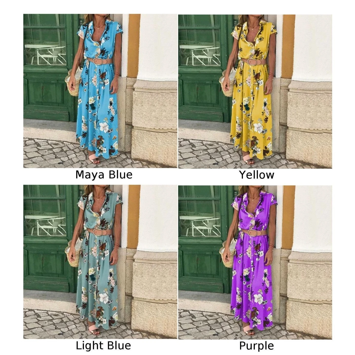 Женское платье Праздничная летняя с цветочным принтом стильный сарафан