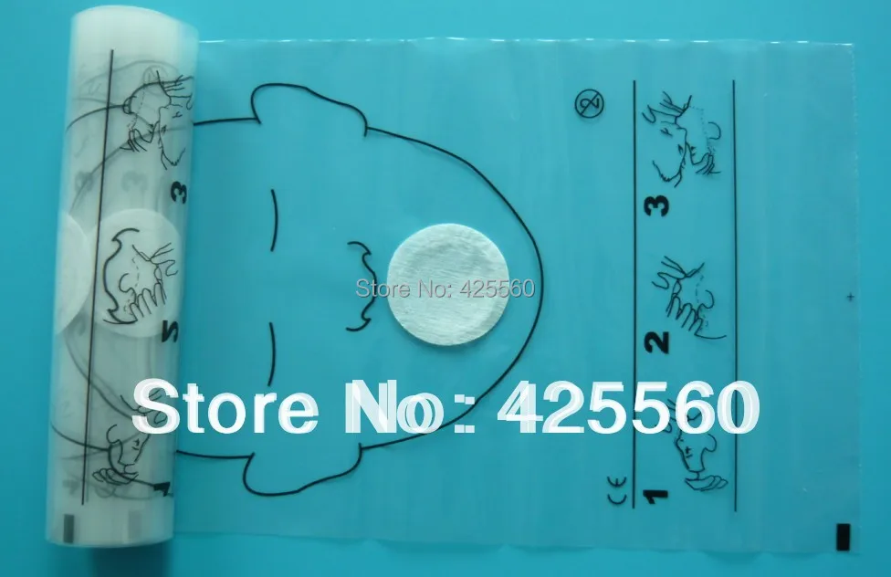 4 рулона 36 шт/рулон CPR маски для лица рот в Спасательные защитные щитки с