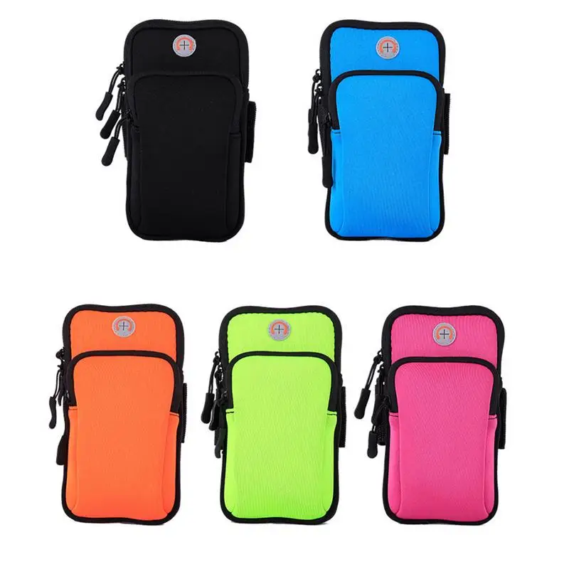 Сумка для телефона на руку спортивная сумка бега чехол нарукавники