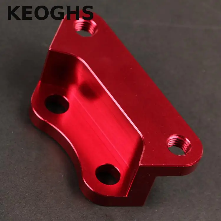 Keoghs мотоцикл тормозной суппорт кронштейн/адаптер Cnc алюминий для Yamaha Cygnus Zr