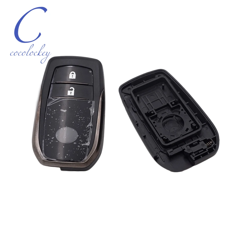 Cocolockey для Toyota Corolla Camry Crown RAV4 2 кнопки умный чехол с пультом дистанционного