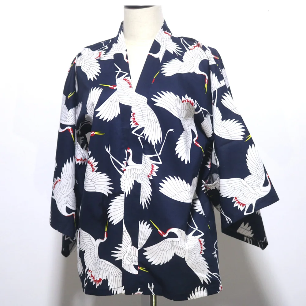 Кимоно Кардиган женский 2018 традиционное японское кимоно рубашка юката haori obi
