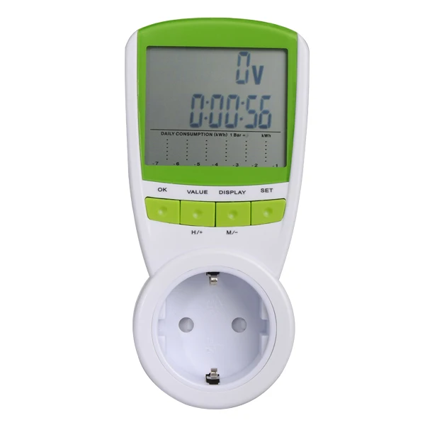 

DANIU Energy Meter AU/EU/US/UK Plug Electric Energy Saving Power Meter Consumption Monitor Analyzer Measuring Socket Analyzer