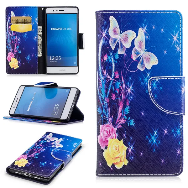 9 JFWEN чехол для huawei P9 Lite P20 Lite Pro Кожаный чехол-книжка кошелек для Coque huawei P10 P9 Lite чехол для телефона чехол s - Цвет: 9