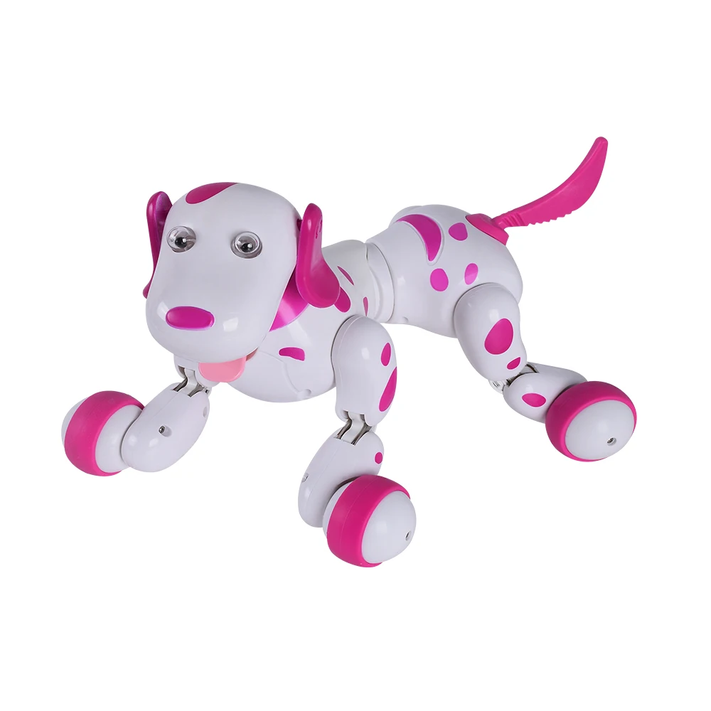 777-338 подарок на день рождения RC zoomer dog 2,4G беспроводной пульт дистанционного управления умная собака электронный питомец Развивающие детские игрушки Робот Игрушки