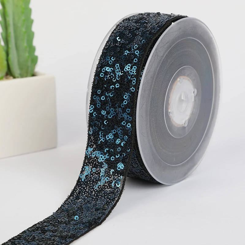 Сетчатая вышивка 4,0 см полосатые блестки лямки DIY ручной работы сумки для одежды обувь и ювелирные изделия для шляп аксессуары декоративные полоски