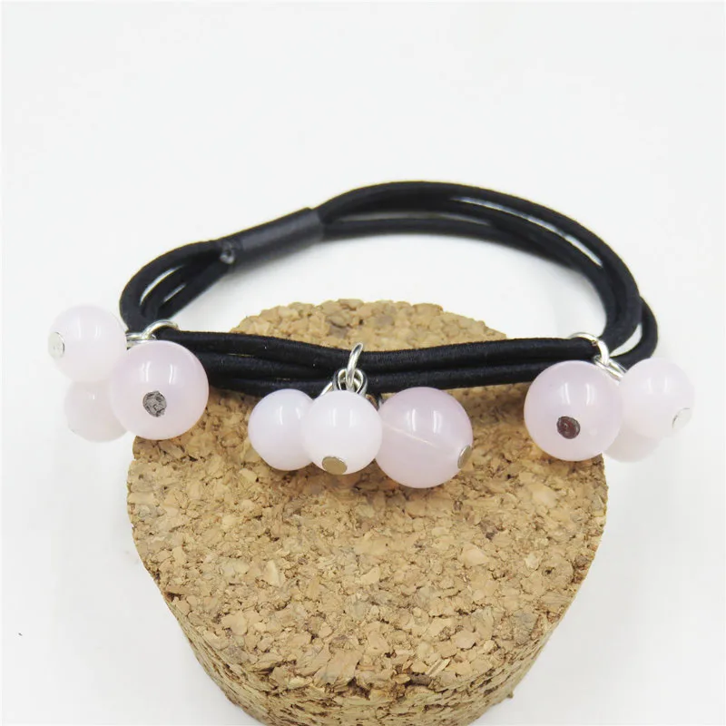 

1 шт., креативные эластичные резинки для волос 9 шариков для девочек, богемный головной убор, резинки, корейская мода, Детские аксессуары для ...