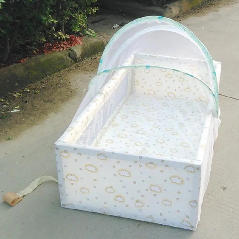 Универсальная детская кроватка D3 москитные сетки летняя изогнутая москитная