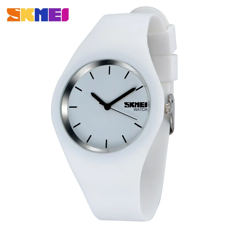 SKMEI NEW Students Sports Waterproof Wristwatches Unisex Silicone Strap Multicolor Children Jelly Kid Quartz Watch Swim Outdoor | Наручные