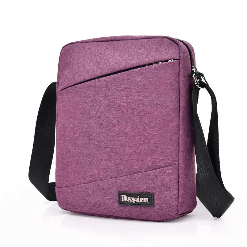 purple Новые Модные Винтажные мужские джинсовые сумки высокого качества, мужские сумки через плечо, мужские маленькие вместительные женские сумки-мессенджеры серого цвета - Цвет: purple