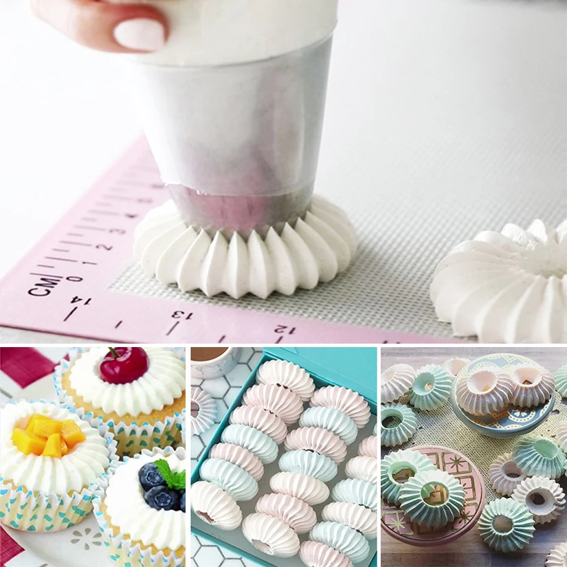 Набор насадок для украшения торта с русскими насадками|fondant cake tools|cake toolspiping nozzles |