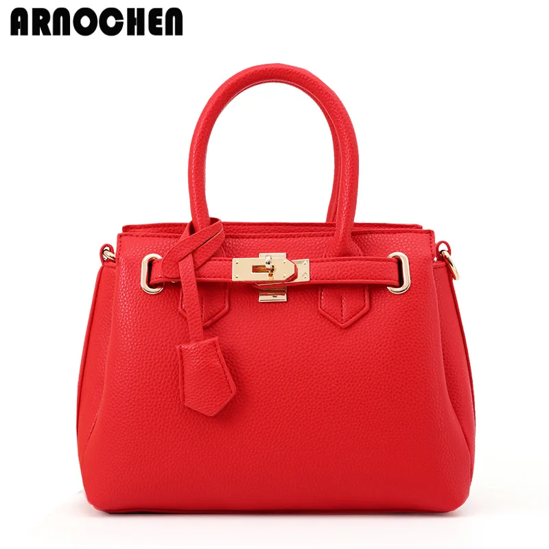 Женские кожаные сумки ARNOCHEN дизайнерские на плечо WYQ436 2018|bolsa designer|bolsa fashiondesigner women bag