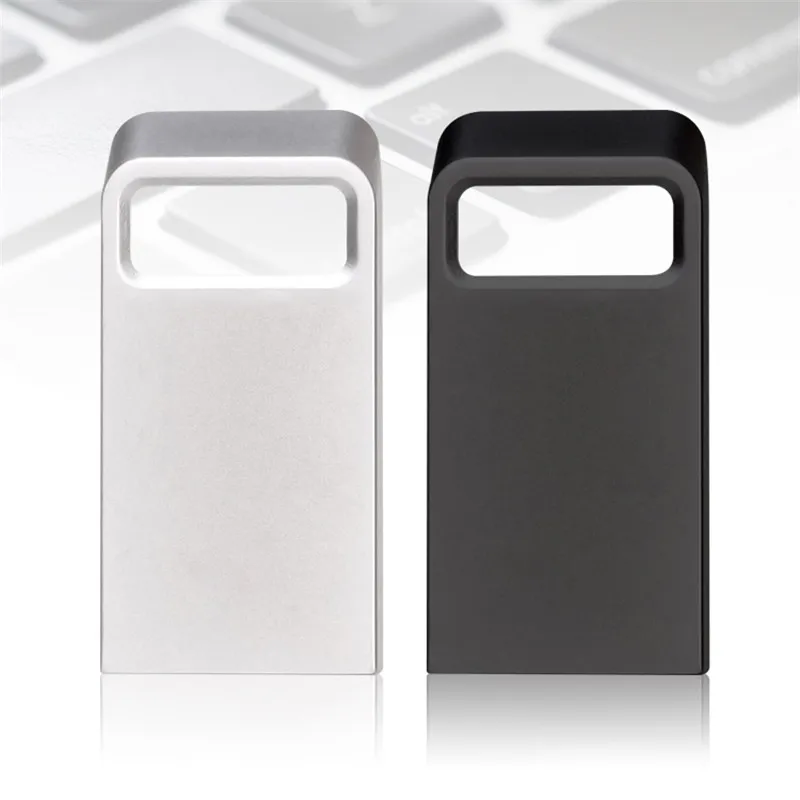Металлический usb флэш-накопитель 64 ГБ 32 16 8 4 флеш-накопитель карта памяти Флешка