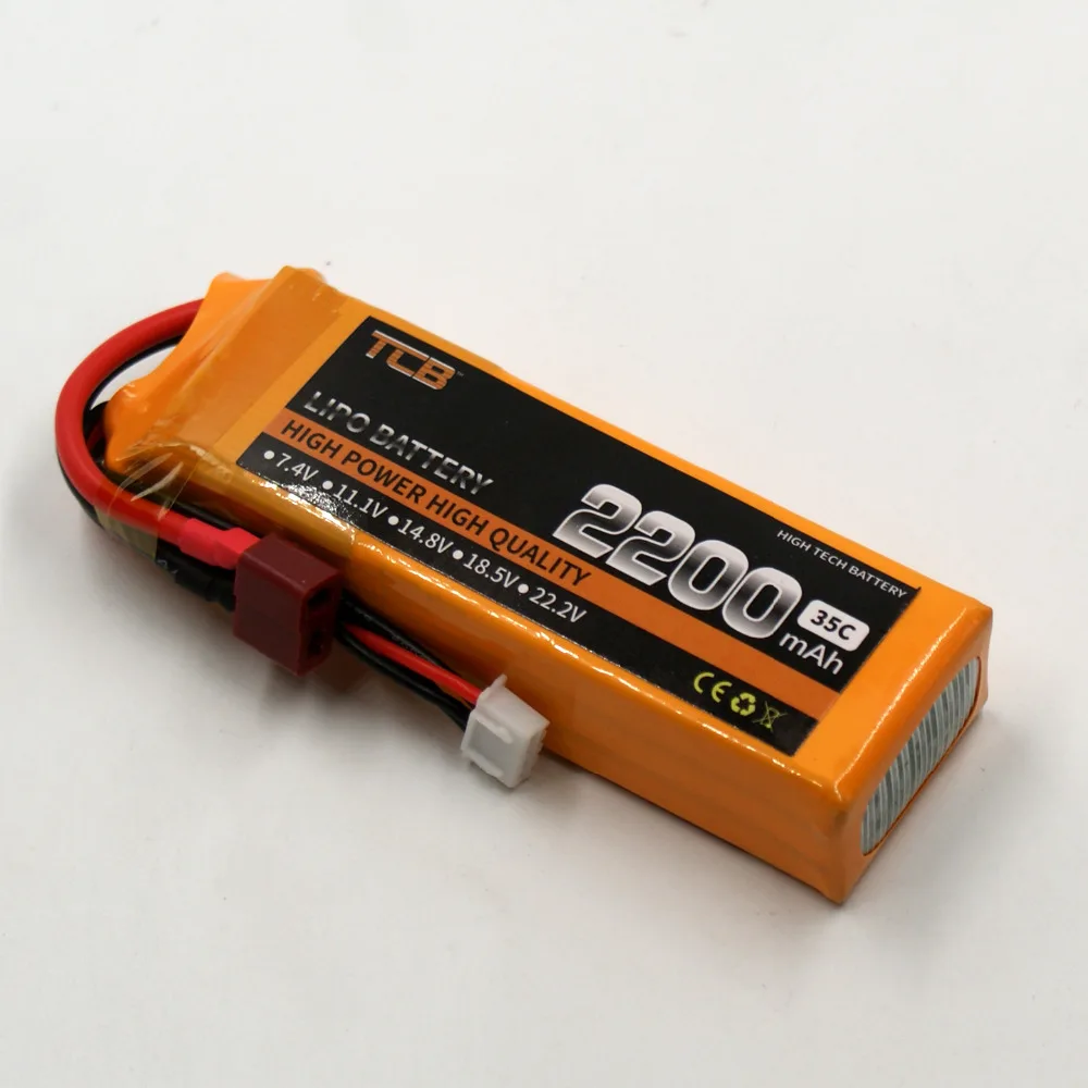 TCB RC lipo аккумулятор 11 1 v 2200 мА/ч 35C 70C 3S самолет Trex 450 с неподвижным крылом ДУ