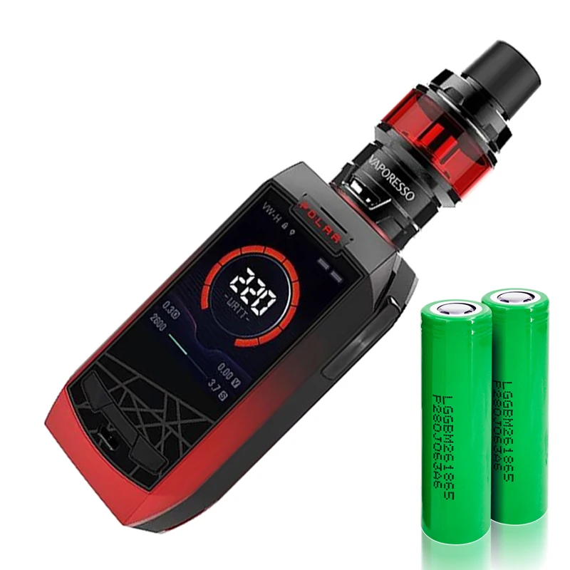 Оригинальный комплект Vaporesso POLAR с 220 Вт каскадным баком Baby SE 6 5 мл GT сетчатая
