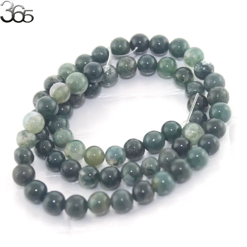 Бесплатная доставка 4-12 мм оптовая продажа камень круглой формы оникс мох агат