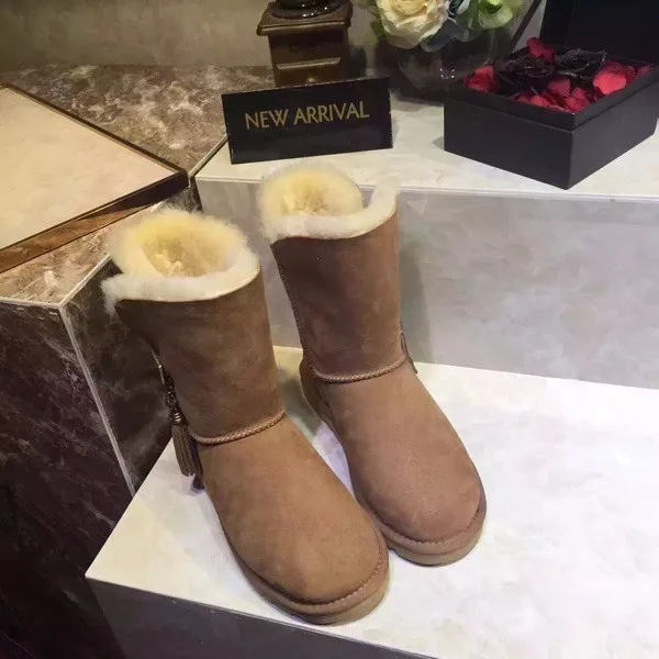 Г., новые модные китайские Брендовые женские зимние ботинки теплые ботинки высокого качества с натуральным мехом и плюшем