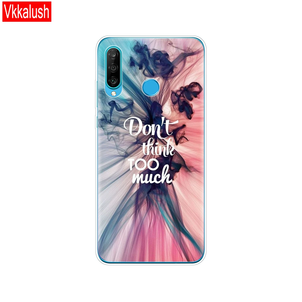 Чехол для huawei P30 Pro Чехол huawei P30 чехол смешной Силиконовый ТПУ для телефона чехол-накладка на huawei P30Pro VOG-L29 ELE-L29 P 30 Lite чехол - Цвет: 80180