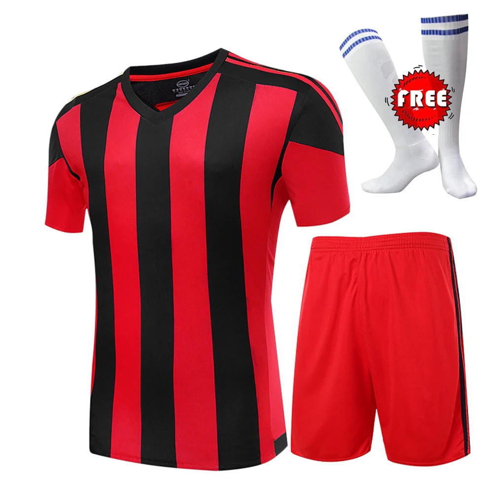 Бесплатная доставка футбольные носки мужские майки набор Молодежный Maillot De Foot