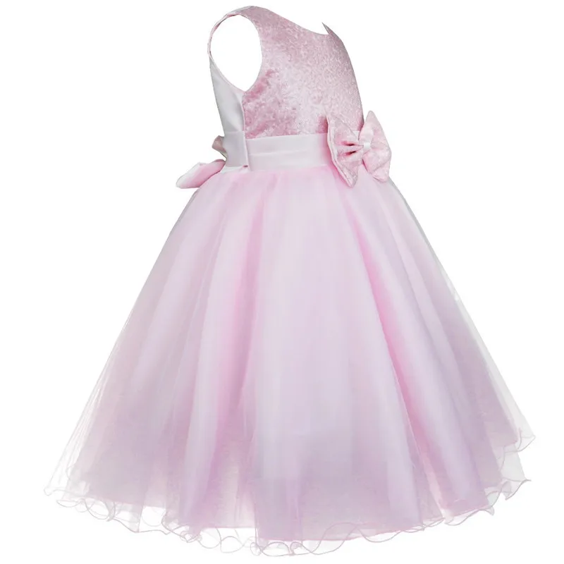 TiaoBug Детские подростковые юбка пачка для девочек кружевное платье с цветочным