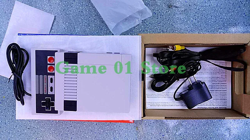 Мини ТВ портативная игровая консоль для игр Nes Встроенный 500 различных PAL & NTSC