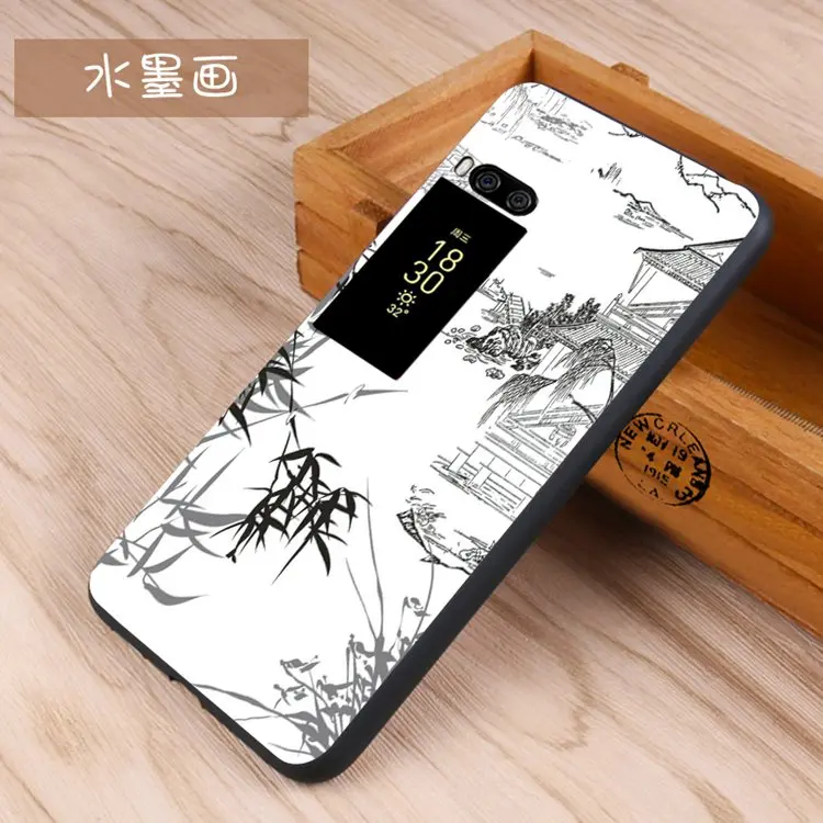 Для Meizu Pro 7 Plus 7plus черный край мягкий силиконовый чехол для телефона 5