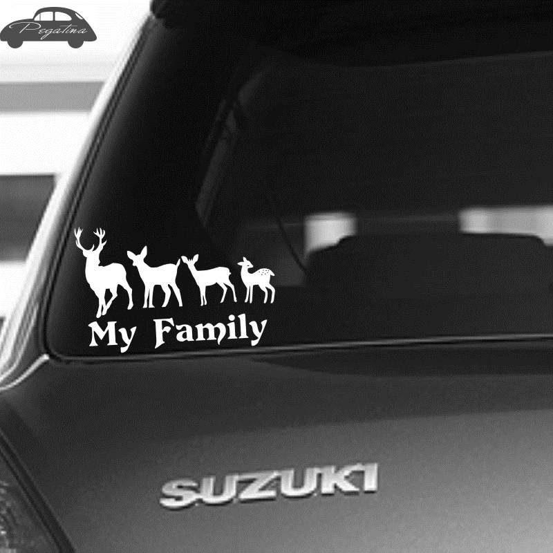 Охотничий олень семейная наклейка охотничий клубный стикер полый Охотник на