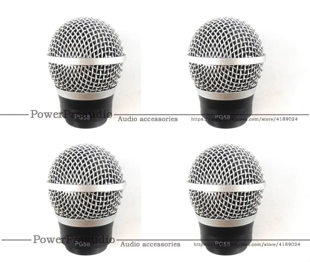 4 шт. сменный картридж Капсульная головка для Shure RPW110 PG58 беспроводной