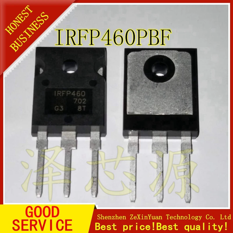 5 шт./лот IRFP460PBF IRFP460 500V N Channel MOSFET TO 247|Аксессуары для батарей и ЗУ| |