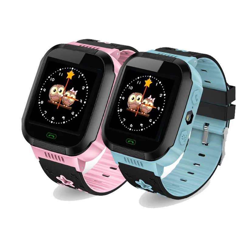 Дети сенсорный экран gps Smartwatch камера Фонарик Греческий Турецкий часы SOS SIM GSM вызов часы для девочек мальчиков игры Akilli Cocuk Saati