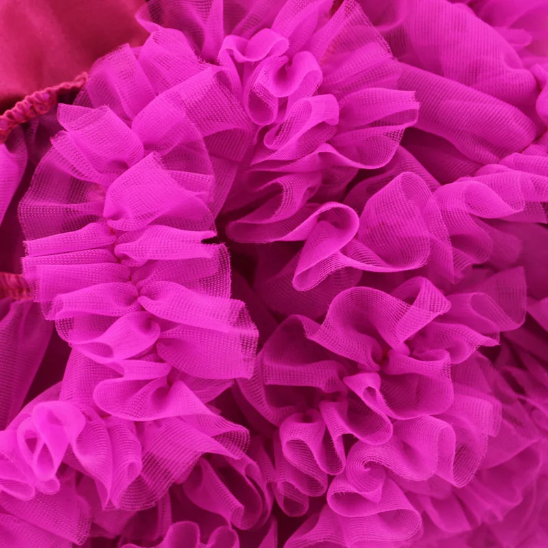 Модная одежда для девочек шикарные юбка пачка принцесса pettiskirt балета Танцы Дети