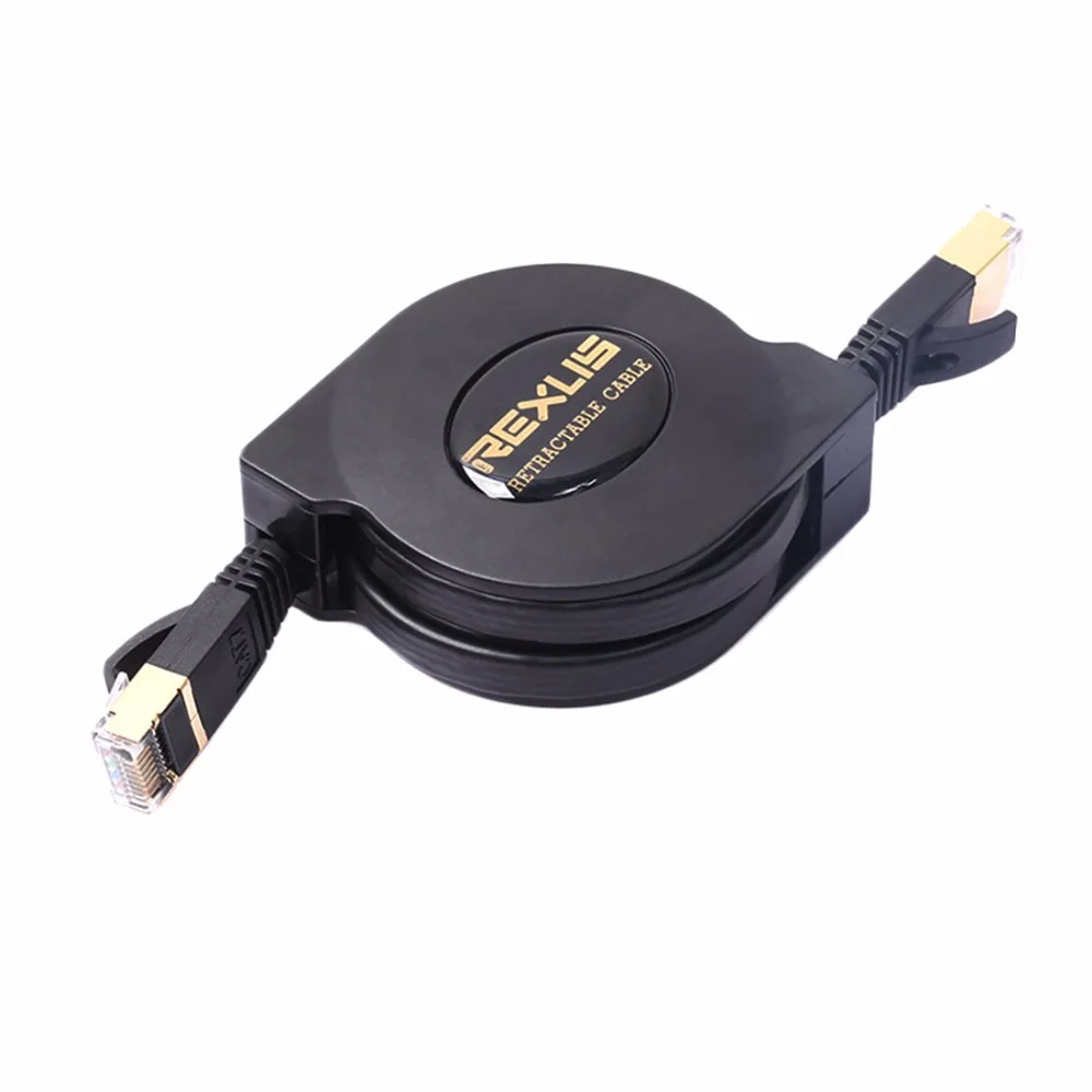 1,5 м/5 футов Выдвижной Сетевой кабель Grand-CAT7 10 гигабитный Ethernet кабель плоский Ethernet Lan шнур провод линия для ПК роутер модемы