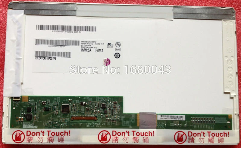 B101AW03 V.1 V.0 fit LTN101NT02 BT101IW01 N101L6 L01 L02 LP101WSA LTN101NT06 LTN101NT07 HSD101PFW2 L0A 10.1LED|b101aw03 v.1|b101aw03 v.0 |