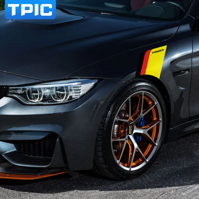 Наклейки и наклейки на Автомобильные Боковые крылья для bmw e90 e60 f30 f10 f07 f34 x1 x3 x4 x5 e70