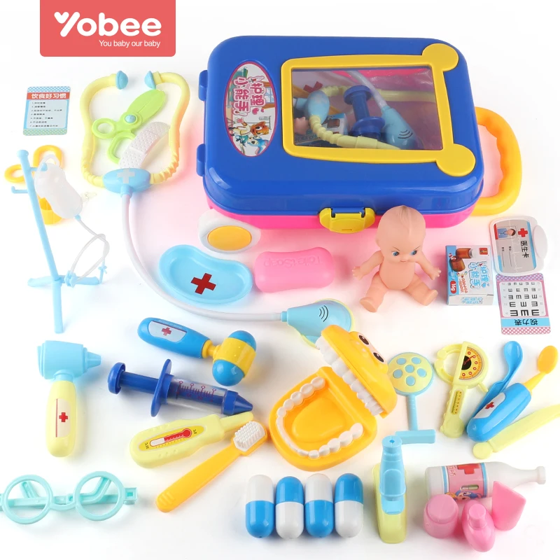 Yobee ролевые игры доктор медсестра игрушка набор спецодежда медицинская Комплект