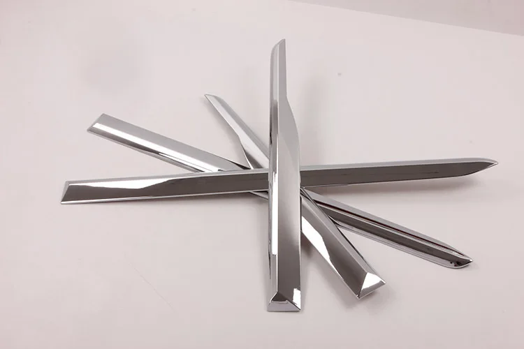 ABS Хромированная боковая формовочная крышка, отделка корпуса, аксессуары для hyundai Santa fe Santafe