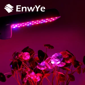 EnwYe комнатный светодиодный светильник для выращивания растений, AC 110 В 220 В 4 Вт 6 Вт 8 Вт E27, полный спектр