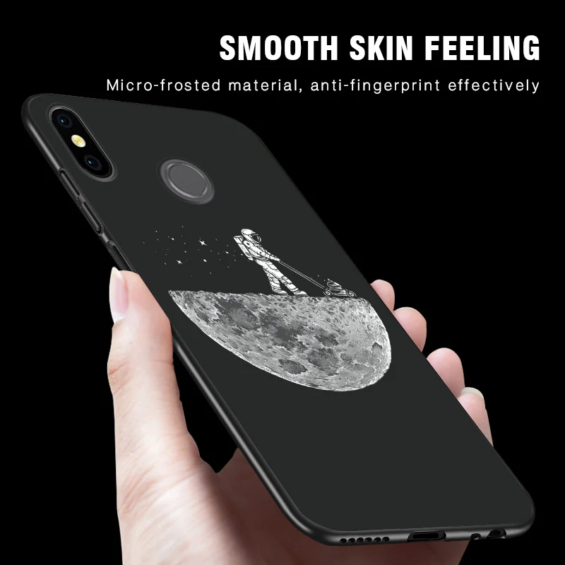 Чехол для Xiaomi Redmi Note 5 Pro мягкий силиконовый чехол из ТПУ | Мобильные телефоны и