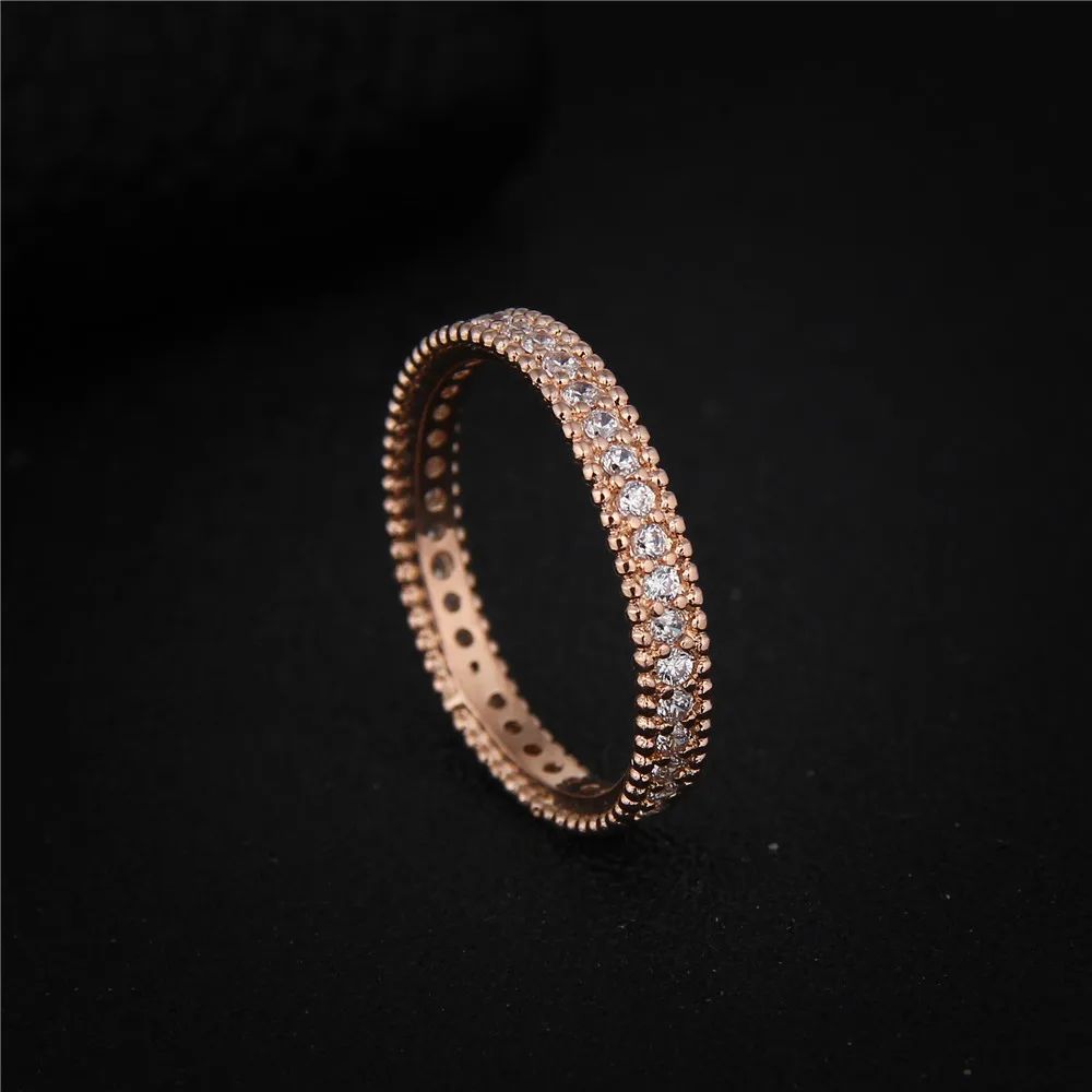 Кольца золотого цвета ювелирные изделия из горного хрусталя обручальные кольца