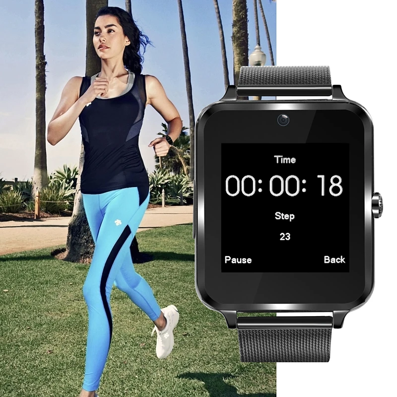 Роскошные Для женщин часы музыка женские часы-браслет Bluetooth Спорт светодиодный